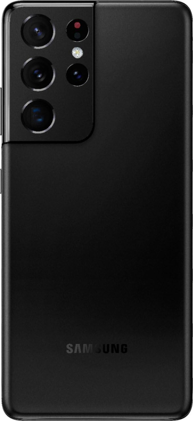 Samsung (Renewed) Galaxy S21 Ultra 5G (SM-G998U1 256GB 12GB RAM, Phantom Black)