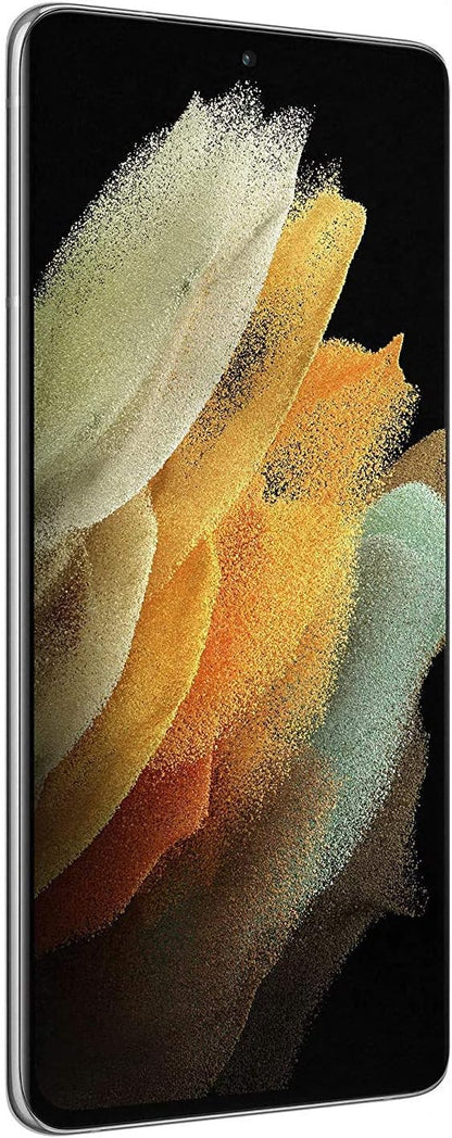Samsung Galaxy S21 Ultra 5G G998B 256GB RAM 12GB International Version, Phantom Silver (Renewed)